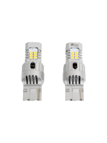 Cветодиод NORD YADA 9-18V W21W WY21W 7440/7443-3020-24SMD 2.05 A, 1750 Lm, 24 W, с обманкой, белый TM 909312