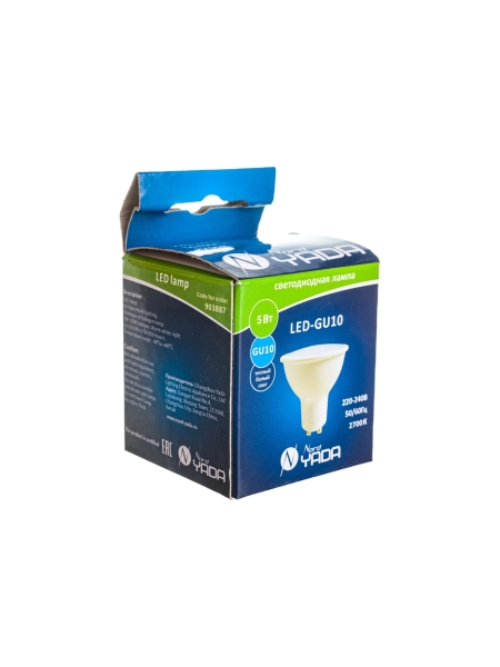 Светодиодная лампа Nord-Yada GU10 5W 220V MR16 2700K 903887