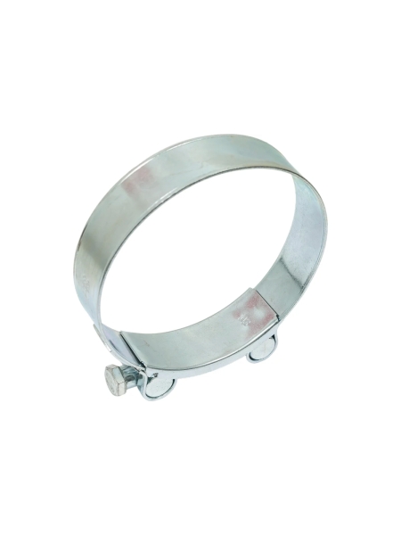 Силовой хомут Nord-Yada Д: 98-103 мм, Ш: 24 мм, Т: 1,5 мм, болт: М8х75, оцинкованная сталь 906004