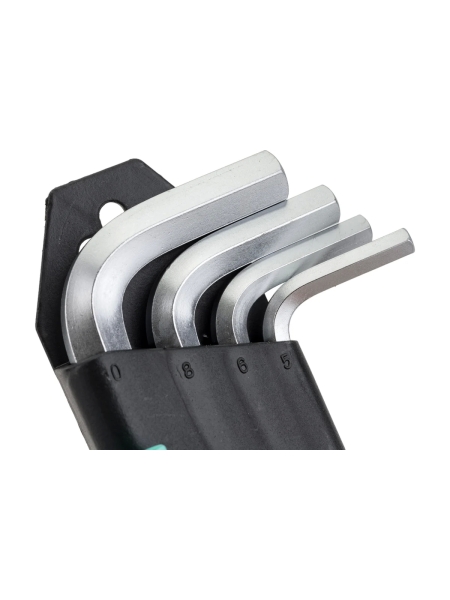 Набор удлиненных шестигранных ключей Nord-Yada с шаром 9 предметов 1.5, 2, 2.5, 3, 4, 5, 6, 8, 10 мм ТМ Nord YADA 907657