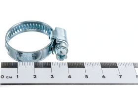 Червячный хомут Nord-Yada 16-27 мм, оцинк. сталь 904415