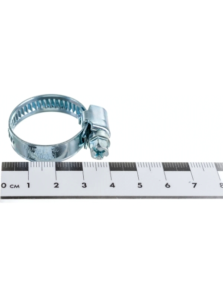 Червячный хомут Nord-Yada 16-27 мм, оцинк. сталь 904415