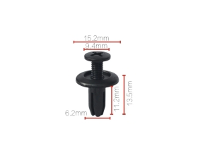 Клипса крепежная 10 шт для а/м GM, Mazda, Nissan бампера 20426301 Nord-Yada 909250