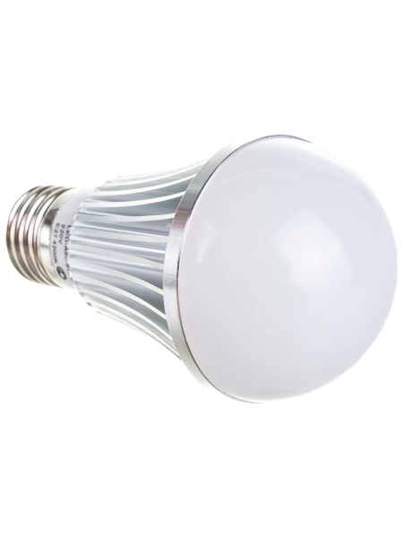 Светодиодная лампа Nord-Yada A60 8W S 220V E27 4200K (груша) алюминиевый корпус премиум 903652