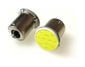 Светодиод Nord-Yada 12 В, G18.5, 1SMD (COB), R10W, BA15s, белый, 1 Вт, 35 лм, 2 шт. 904594