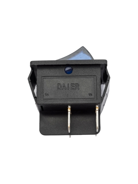 Клавиша Nord-Yada 250V 16А синяя с подсветкой (4контакта) ON-OFF (2шт в упаковке) 905461