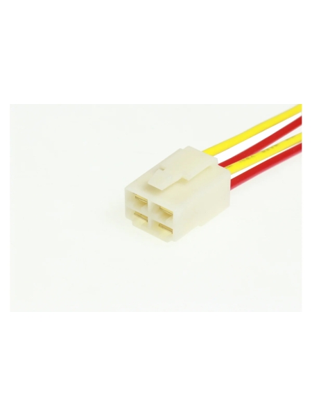 Колодка соединительная Nord-Yada 4х конт. 6,3 мм (мама) с проводами TM Nord YADA 905060