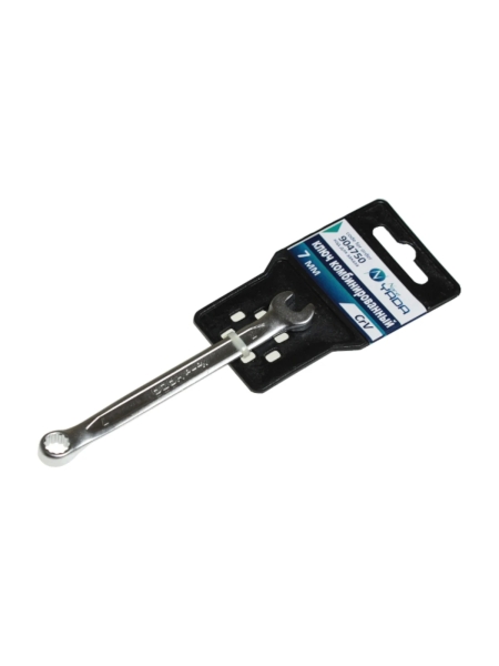 Комбинированный ключ Nord-Yada 7 мм CrV, холодный штамп, холдер TM Nord YADA 904750