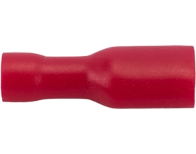 Полностью изолированная клемма "мама" Nord-Yada 4.8мм 0.5-1.5кв.мм (красная) 905346