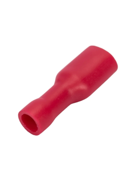 Полностью изолированная клемма "мама" Nord-Yada 4.8мм 0.5-1.5кв.мм (красная) 905346
