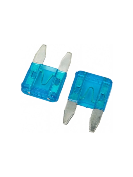 Предохранитель Nord-Yada MINI 15A 10,9x3,9 мм., h 16,3 W269 2 шт. в упаковке 901843