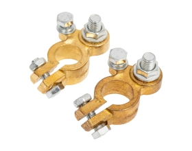 Клемма АКБ Nord-Yada латунь 2шт усиленная грузовая болт М10 ТМ Nord YADA 909359