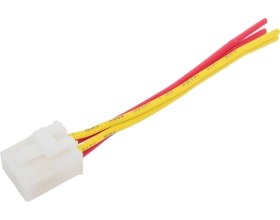 Колодка соединительная Nord-Yada 4х-конт. 7122-2446 (мама) с проводами YADA 904680