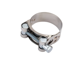 Силовой хомут Nord-Yada Д: 44-47 мм, Ш: 22 мм, Т: 0,6 мм, болт: М6х60, нерж. сталь 902883