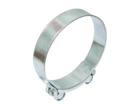 Силовой хомут Nord-Yada Д: 98-103 мм, Ш: 24 мм, Т: 1,5 мм, болт: М8х75, оцинкованная сталь 906004