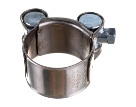 Силовой хомут Nord-Yada Д: 27-29 мм, Ш: 18 мм, Т: 0,6 мм, болт: М5х40, нерж. сталь 902877