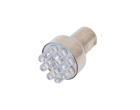 Cветодиод Nord-Yada 12V TS25 9 LED, BAY15d, белый, 0.79W, 33.76lm, 2 шт. 901973