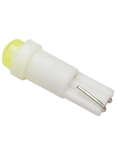 Светодиод Nord-Yada 12V T5-01 (1LED) COB W1.2W Base:W2.0-4.6d белый 0.36W 18lm 2 шт. 904588