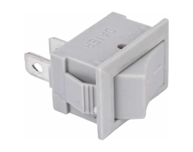 Клавиша Nord-Yada 250V 6А Mini серая (2контакта) ON-OFF (2шт в упаковке) 905470