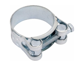 Силовой хомут Nord-Yada Д: 43-46 мм, Ш: 20 мм, Т: 0,6 мм, болт: М6х50, нерж. сталь 902882