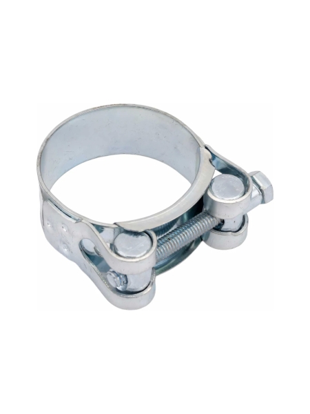 Силовой хомут Nord-Yada Д: 43-46 мм, Ш: 20 мм, Т: 0,6 мм, болт: М6х50, нерж. сталь 902882