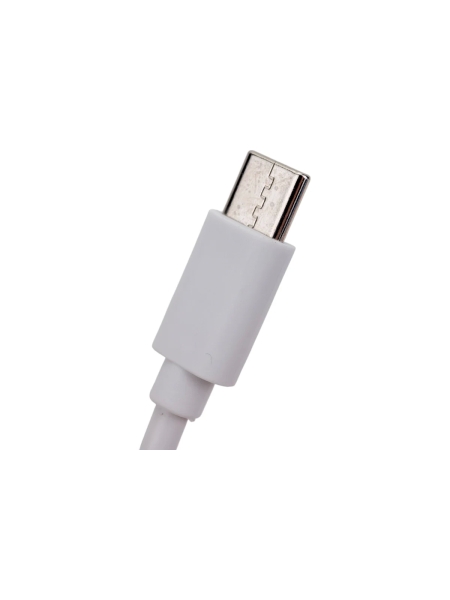 Зарядный универсальный дата-кабель USB-TYPE C Nord-Yada TPE 2А, 1м белый 908931