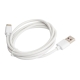 Кабель для зарядки Nord-Yada Android USB-TYPE C 3А 1м белый (PVC) 908962