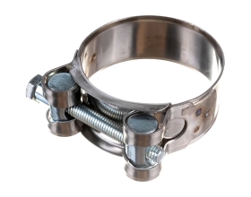 Силовой хомут Nord-Yada Д: 48-51 мм, Ш: 22 мм, Т: 0,6 мм, болт: М6х60, нерж. сталь 902884