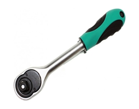 Трещоточный ключ Nord-Yada 1/2" 45 зубов, L=250, резиновая ручка 905807