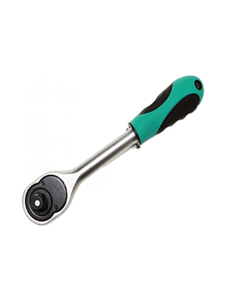 Трещоточный ключ Nord-Yada 1/2" 45 зубов, L=250, резиновая ручка 905807