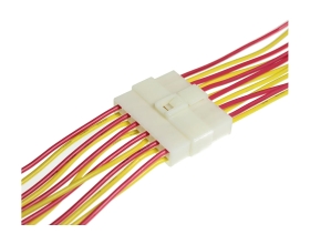 Соединительная колодка Nord-Yada 12 контактов 6,3 мм с проводами 904357