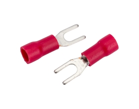 Вилочная изолированная клемма Nord-Yada 3.2мм 0.5-1.5кв.мм (красная) 905355