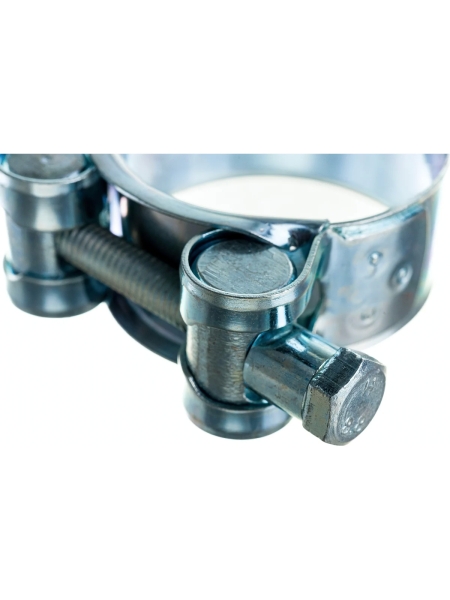 Силовой хомут Nord-Yada Д: 36-39 мм, Ш: 20 мм, Т: 0,8 мм, болт: М6х50, оцинкованная сталь 905989