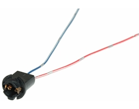 Патрон под лампу Nord-Yada W5W (Т10 тип 5) с проводами, пластик 903182