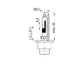 Лампа Nord-Yada ксенон, D2R, 4300 K 901909