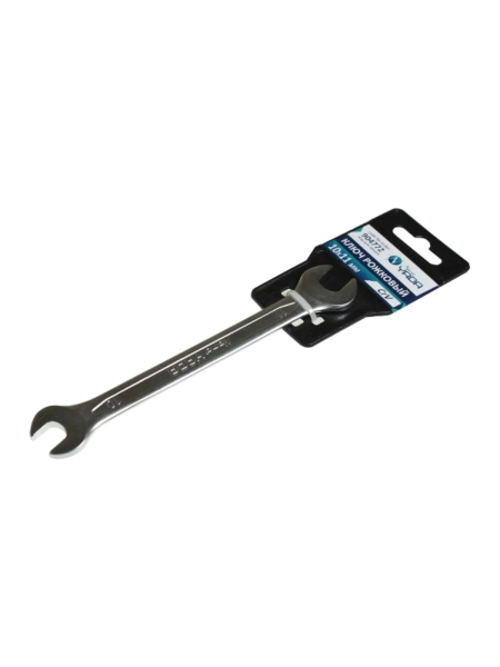 Рожковый ключ Nord-Yada 10x11 мм CrV, холодный штамп, холдер TM Nord YADA 904772