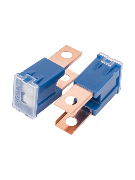 Предохранитель для иномарки Nord-Yada W228-M 100A 24.7x15.1 мм, h46.6, 2 шт в упаковке 901826