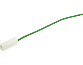 Колодка соединительная Nord-Yada 1 конт. 6,3мм гнездо с проводом 0,75мм TM Nord YADA 909608