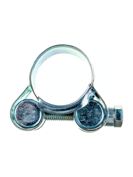 Силовой хомут Nord-Yada Д: 20-22 мм, Ш: 18 мм, Т: 0,6 мм, болт: М5х40, оцинкованная сталь 905983