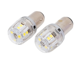 Светодиод Nord-Yada S25, Р21/5W, ВАY15s, 15x2835SMD, чип OSRAM с обманкой (стоп.ук.пов), блистер 2 шт. в упаковке 908344