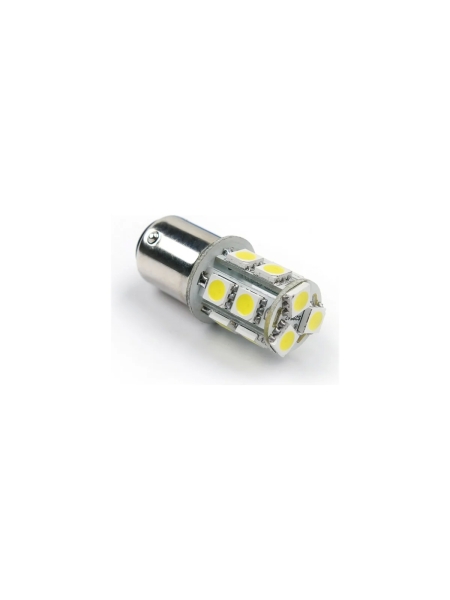 Светодиод Nord-Yada 24 В, S25 13SMD (size 5050) P21W Ba15s белый 2 шт. в 1 уп. 907109