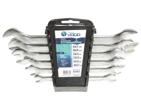 Набор рожковых ключей Nord-Yada 6 предметов 6x7, 8x9, 10x11, 12x13, 14x15, 16x17 мм холдер TM Nord YADA 904803