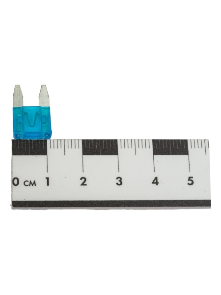 Предохранитель Nord-Yada MINI 15A 10,9x3,9 мм., h 16,3 W269 2 шт. в упаковке 901843