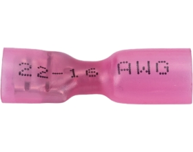 Полностью изолированная термоусаживаемая клемма "мама" Nord-Yada 6.3мм 0.5-1.5кв. мм (красная) 906342