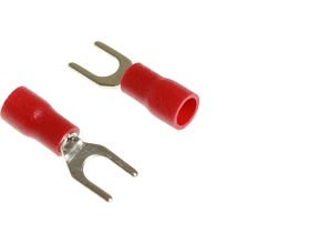 Вилочная изолированная клемма Nord-Yada 5.3мм 0.5-1.5кв.мм (красная) 905357