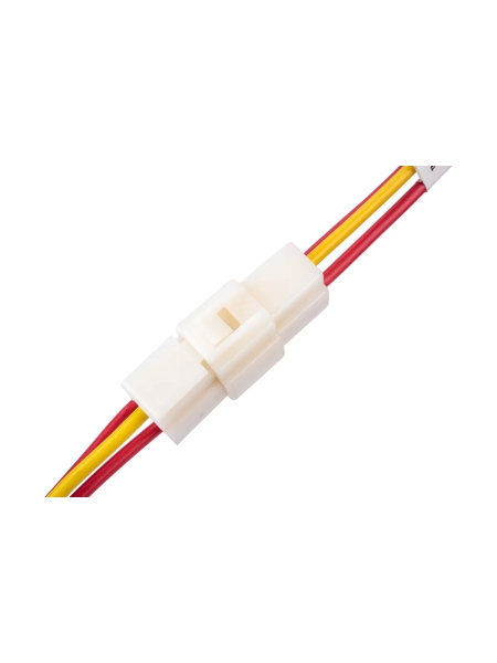 Соединительная 3х контактная колодка Nord-Yada 6,3 мм с проводами 904353