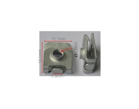 Скоба для а/м Toyota 4.3x16x18.5 мм, 10 шт Nord-Yada 909266