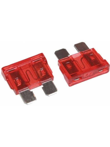 Предохранитель Nord-Yada MEDIUM стандарт 10 A, 19.1x5.1 мм, h18.8 W270, 2 шт в упаковке 901850