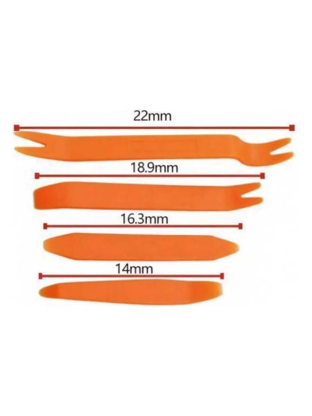 Набор съемников для демонтажа пластиковых элементов салона Nord-Yada тм nord yada 909207