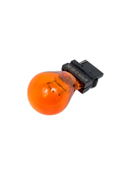 Лампа Nord-Yada PY27W 12V цоколь 3156, желтая габарит, стоп- сигнал для америк. Авто 901645